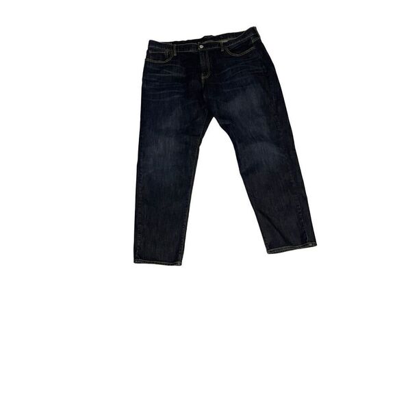 Lucky Brand 221 Straight Dark Wash Jeans Men’s Size 42x30 - Picture 1 of 5